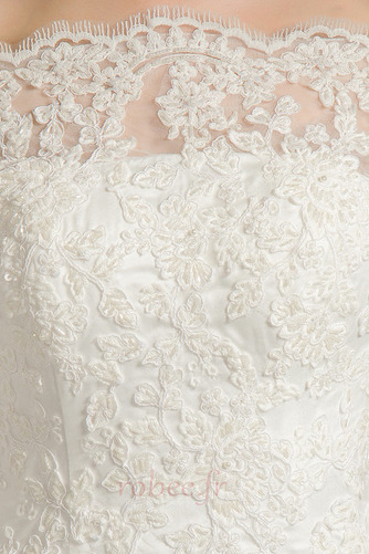 Robe de mariée Jardin Fermeture éclair Elégant Couvert de Dentelle - Page 4