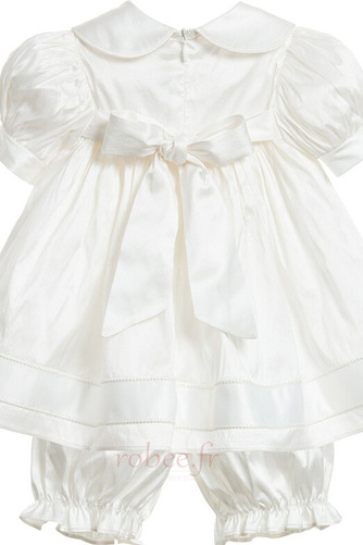 Robe de fille de fleur Été Col de chemise t Longueur Mollet Taffetas - Page 5