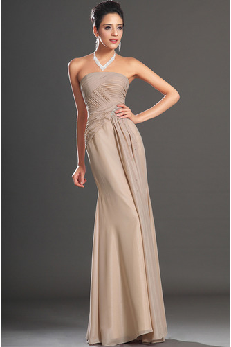 Robe de soirée Luxueux Longueur de plancher Rose Sans Manches - Page 2