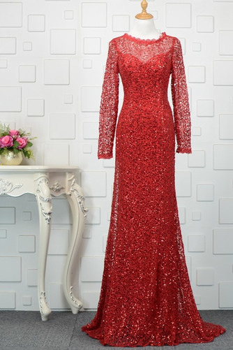 Robe de soirée Longue Col Bateau Près du corps Paillettes Manquant - Page 1