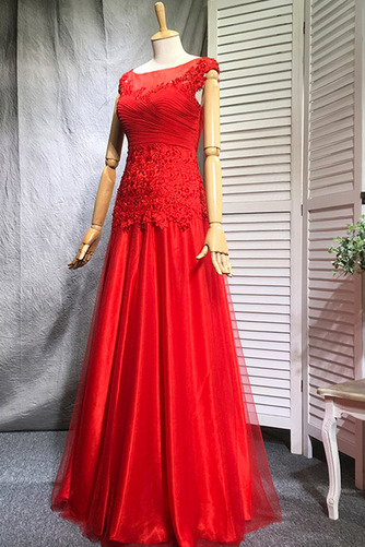 Robe de demoiselle d'honneur Col Bateau Dentelle Naturel taille - Page 2