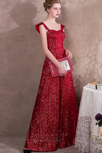 Robe de soirée Paillettes Longueur Cheville Un Costume Printemps - Page 4