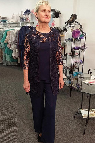 Robe mères Un Costume Haute Couvert Fête Classique Dentelle Couvert de Dentelle - Page 1