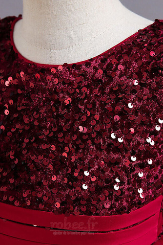 Robe de fille de fleur Vente Médium Naturel taille Manche de T-shirt - Page 7