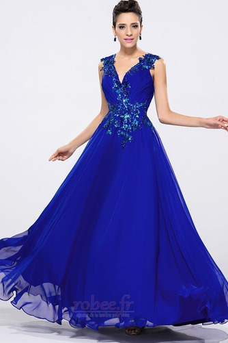 Robe de soirée Col en V Médium Naturel taille Couvert de Dentelle - Page 4