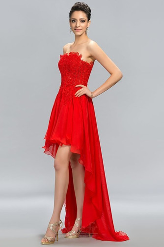Robe de bal Classique Couvert de Dentelle Dos nu Sans Manches - Page 3
