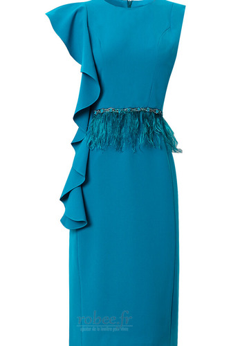 Robe de cocktail Perle Sans Manches Près du corps Haute Couvert - Page 8