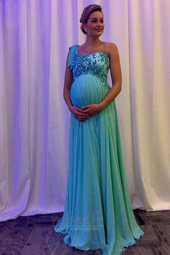 Robe de soirée Sans Manches Empire Elégant Mousseline Fête Perle - Page 2