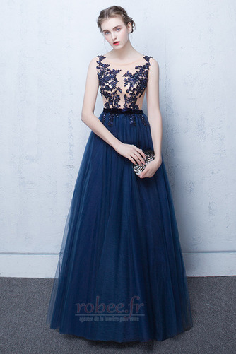 Robe de soirée Longueur Cheville Médium Fermeture à glissière - Page 1