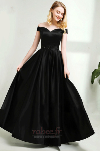 Robe de bal A-ligne Manche Courte Naturel taille Fermeture à glissière - Page 5