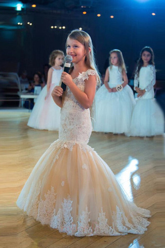 Robe de fille de fleur Cérémonie Été Cérémonial Glissière Sirène - Page 3