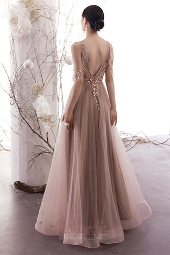 Robe de bal Multi Couche Naturel taille Longueur de plancher - Page 3