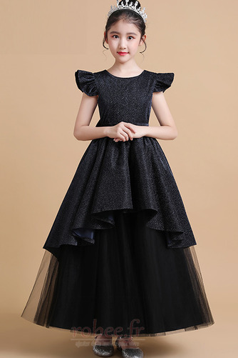 Robe de fille de fleur Orné de Nœud à Boucle Longueur Cheville - Page 1