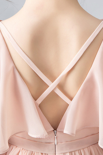Robe de fille de fleur Corsage plissé Longueur Cheville Elégant - Page 5