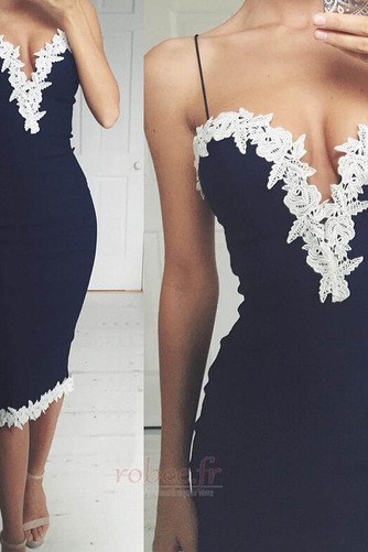 Robe de cocktail Été Col en V Foncé Naturel taille vogue Médium - Page 2