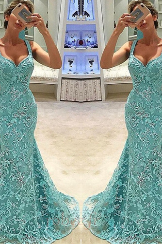 Robe de soirée Dentelle Sans Manches Naturel taille Romantique - Page 2