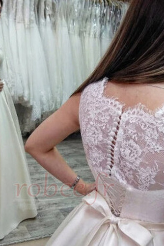 Robe de mariée Norme Train de petit A-ligne Appliquer Dentelle - Page 4