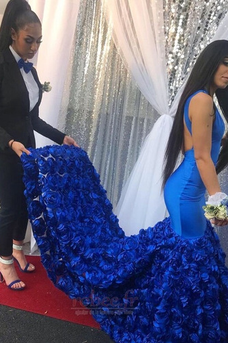 Robe de soirée Train de petit Sirène Médium Manche de T-shirt - Page 4