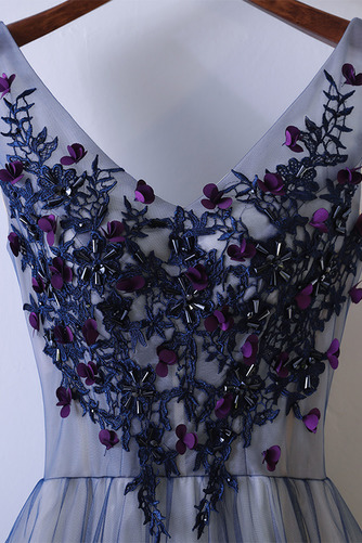 Robe de demoiselle d'honneur Train de petit Naturel taille A-ligne - Page 3