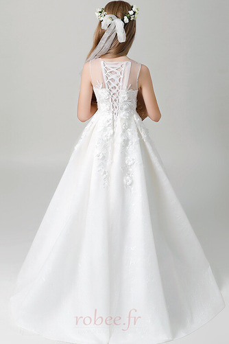 Robe de fille de fleur Automne Naturel taille Éternel A-ligne - Page 2