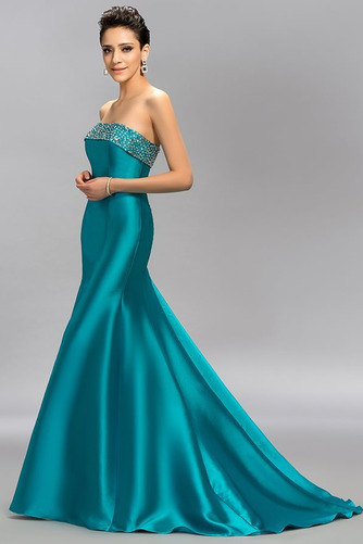 Robe de soirée Sirène Laçage noble Sans courroies Train de petit - Page 2