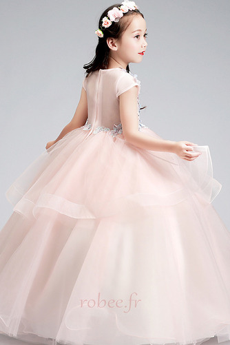 Robe de fille de fleur Formelle Cérémonie Petit collier circulaire - Page 2