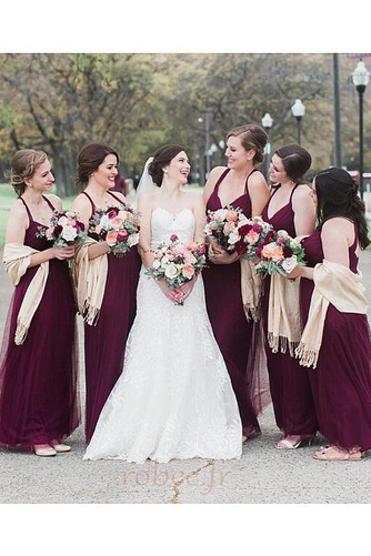 Robe de demoiselle d'honneur Longue Été Drapé Mariage Naturel taille - Page 2