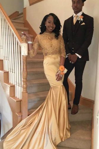 Robe de bal Naturel taille Été Manche Longue Manche Aérienne - Page 1