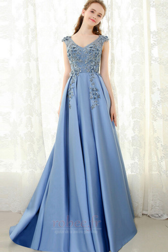 Robe de bal Traîne Courte A-ligne Poire Chaussez Fourreau Avec Bijoux - Page 4