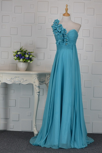 Robe de soirée Epurée Dos nu Train de petit Col Asymétrique Taille haute - Page 1