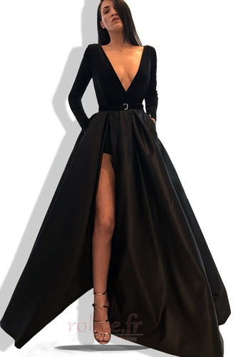 Robe de bal Fermeture à glissière Naturel taille Formelle Manche Longue - Page 5