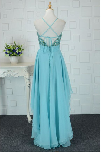 Robe de cocktail Pittoresque Longue Norme Gradins Col Carré Mousseline - Page 2