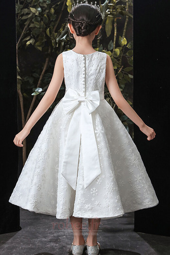 Robe de fille de fleur Balançoire Couvert de Dentelle Sans Manches - Page 2