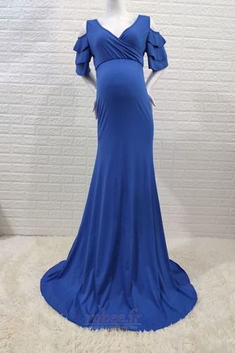 Robe de soirée Elégant Satin Élastique Manche Lâche Longue Été - Page 8