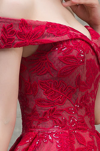 Robe de mariée Couvert de Dentelle Printemps Rosée épaule Drapé - Page 4