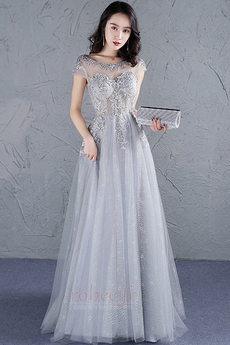 Robe de bal Sablier Fête Formelle Automne Longueur Cheville a ligne - Page 1