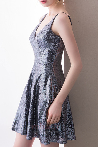 Robe de cocktail Elégant Naturel taille Manquant Été Drapé aligne - Page 5