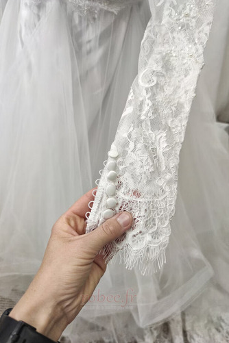 Robe de mariée Taille haute Salle Manche Longue Manche Aérienne - Page 7