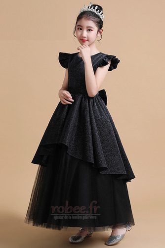 Robe de fille de fleur Orné de Nœud à Boucle Longueur Cheville - Page 3