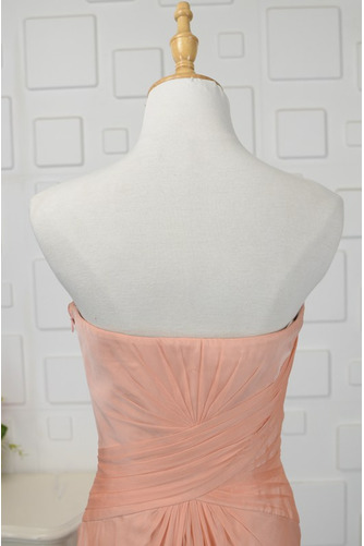 Robe de demoiselle d'honneur Dent de scie Drapé Décolleté Dans le Dos - Page 5