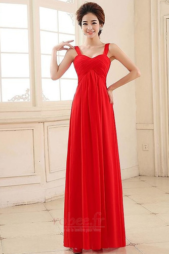 Robe de demoiselle d'honneur Naturel taille Lacez vers le haut - Page 1