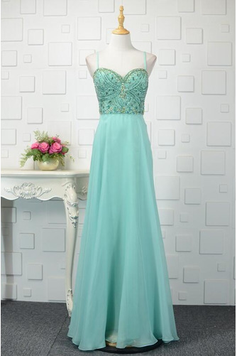 Robe de soirée aligne Ancien Mousseline Étoilé Corsage Avec Bijoux - Page 1