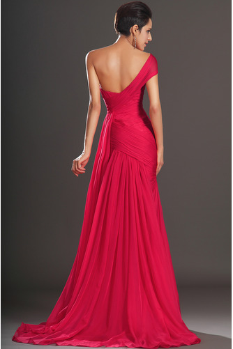 Robe de soirée Mince Composite Chiffon Sommaire semi-couverte - Page 6