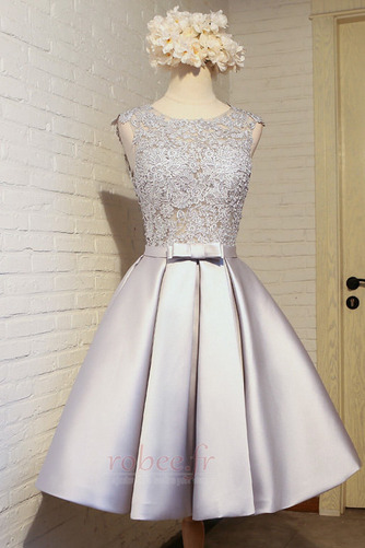 Robe de cocktail Dentelle Broderie Elégant Fête Mi-longues Couvert de Dentelle - Page 9