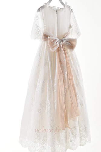 Robe de fille de fleur a ligne Dentelle Petit collier circulaire - Page 8