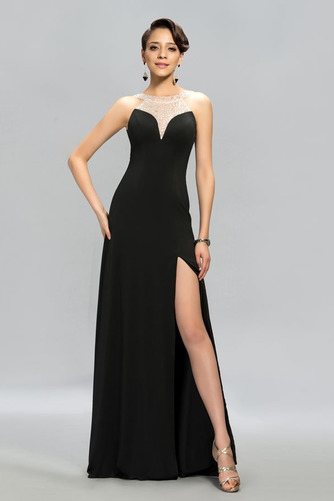 Robe de soirée Dos nu Petites Tailles A-ligne Longueur Cheville - Page 1