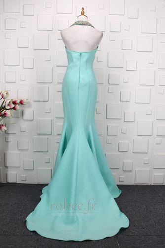 Robe de bal Hiver Épaule de la reine Perle Chic Satin Col en V Foncé - Page 2