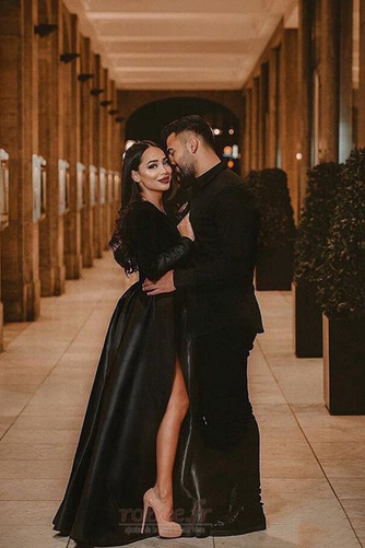 Robe de bal Fermeture à glissière Naturel taille Formelle Manche Longue - Page 3