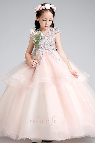 Robe de fille de fleur Formelle Cérémonie Petit collier circulaire - Page 3