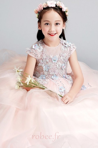 Robe de fille de fleur Formelle Cérémonie Petit collier circulaire - Page 5